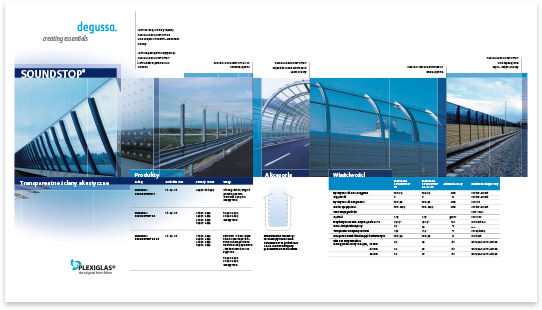 Degussa · Polnisch · Flyer · Fremdsprachensatz