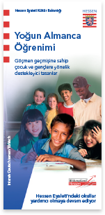 Hessisches Kultusministerium · Türkisch · Prospekt · Übersetzung und Fremdsprachensatz