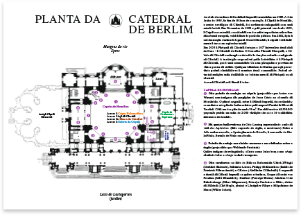 Berliner Dom · Portugiesisch · Flyer · Übersetzung und Fremdsprachensatz